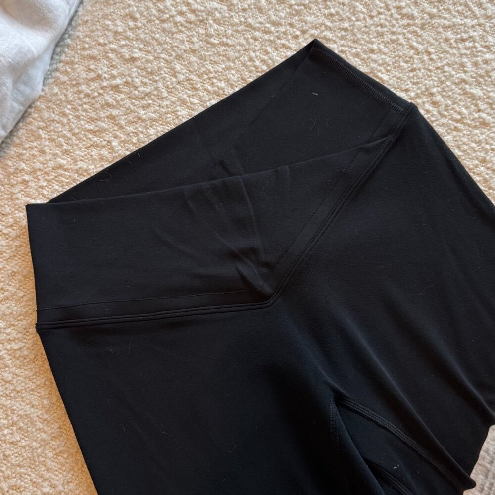 Vitality Wrap Waist Leggings - Black - Small
